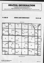 Iowa Lake T100N-R31W, Emmet County 1990 Published by Farm and Home Publishers, LTD